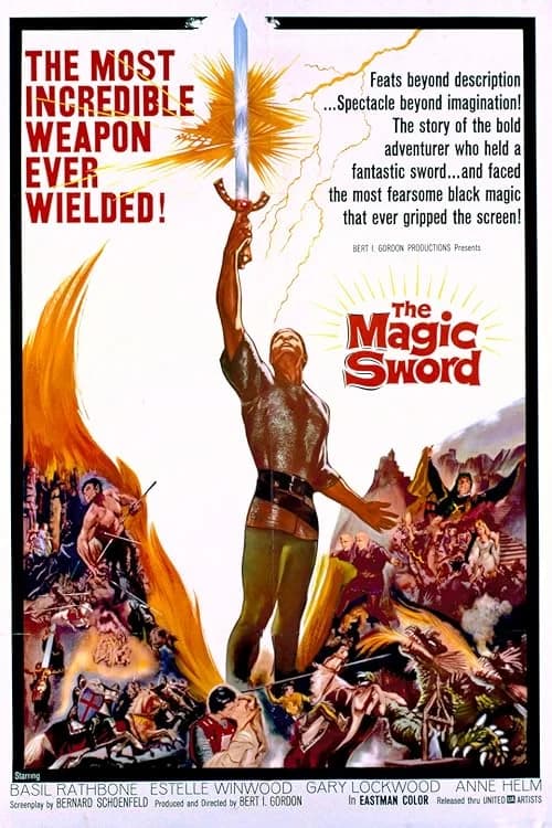 The Magic Sword film posteri